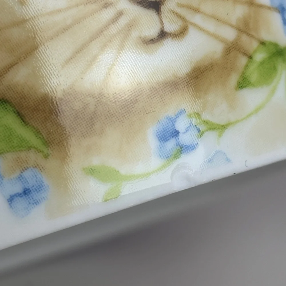 Giant Xl Floral Easter Bluebell Bunny XL Mug with Blue Hat Double Side Design